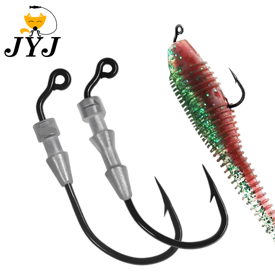Fishing Hook Barbless - WODJYJ 10 Stück 0,6 g 1