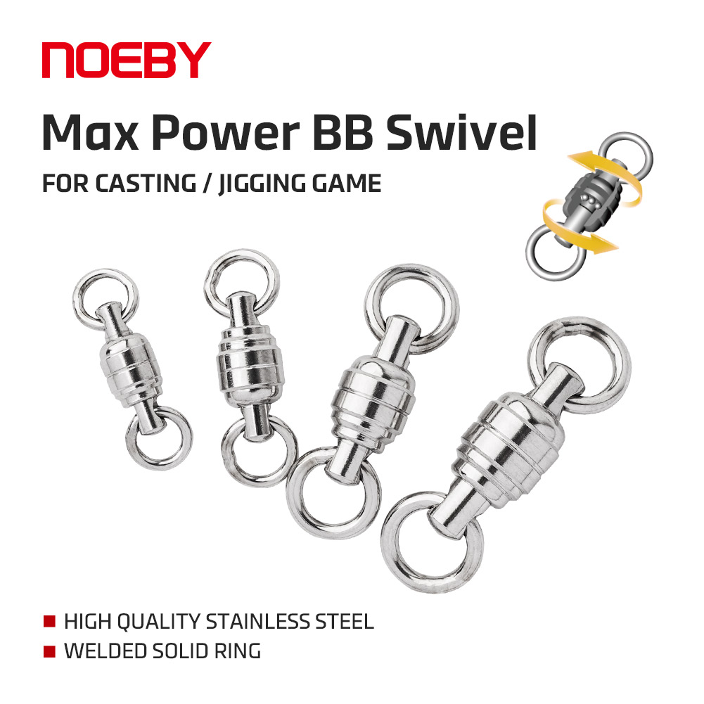Fishing Hook Remover - NOEBY Max Power BB Wirbel Hochwertiger,