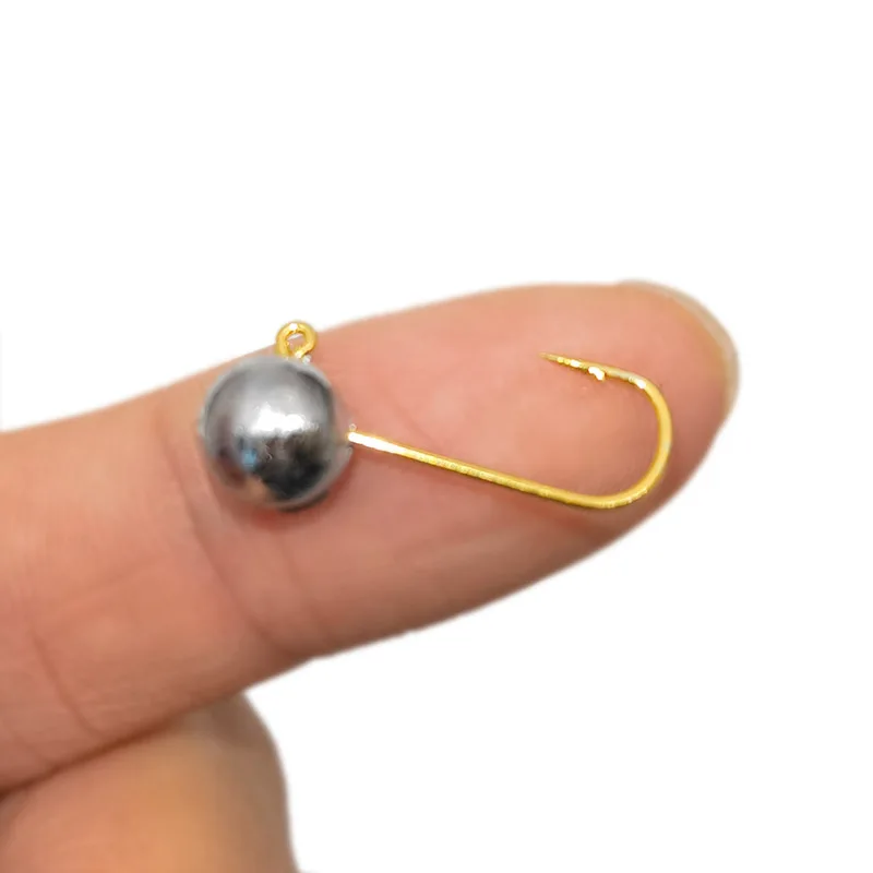 OUTKIT 10 Stück Mini-Jig-Kopfh – Fishing Hook Size Bewertung und Preis