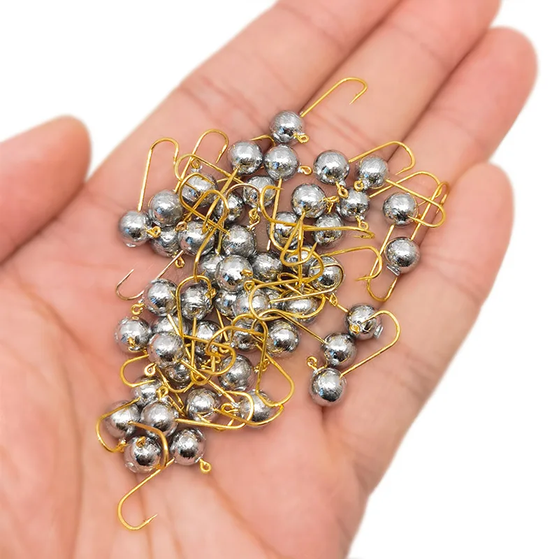 OUTKIT 10 Stück Mini-Jig-Kopfh – Fishing Hook Size Bewertung und Preis