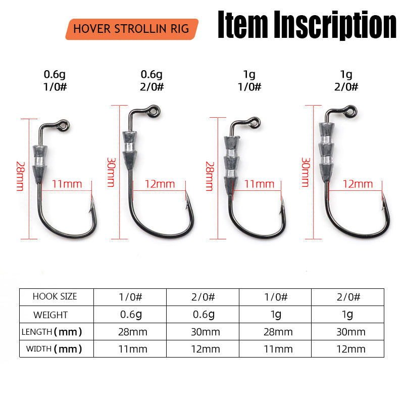 WODJYJ 10 Stück 0,6 g 1 g Ange – Fishing Hook Barbless Bewertung und Preis