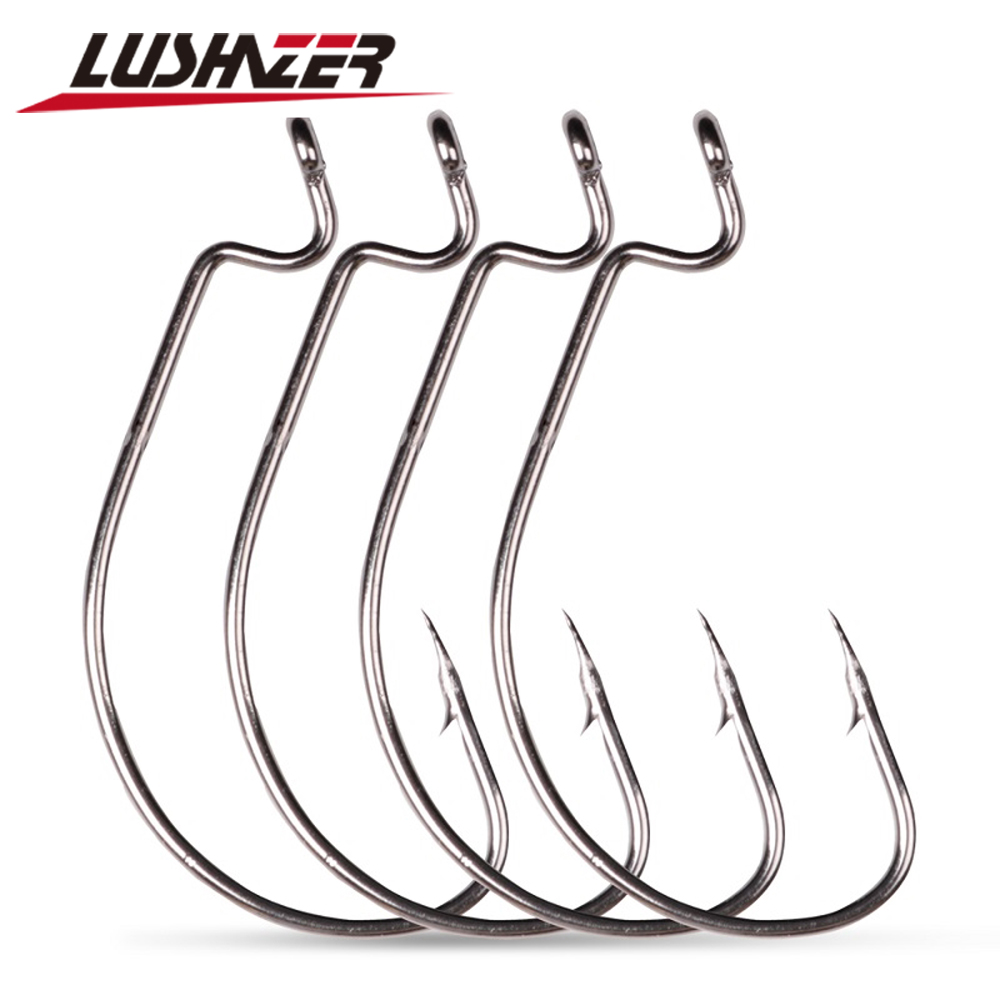 LUSHAZER 10 teile/los Carbon S – Fishing Hook Assortment Bewertung und Preis