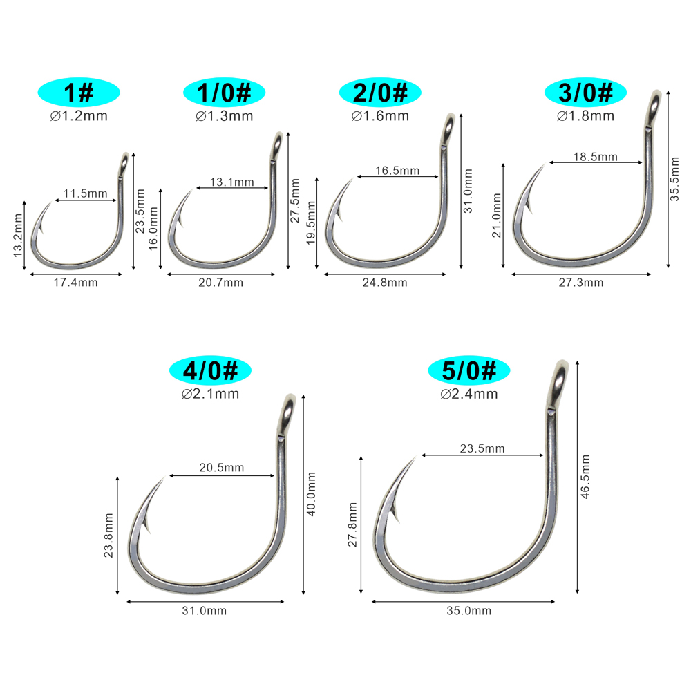 ICERIO 10 Stück matt beschicht – Fishing Hook Barbless Bewertung und Preis