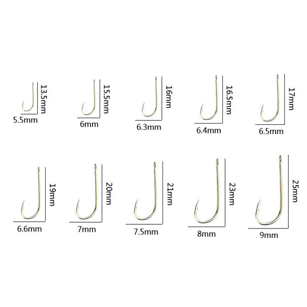 50/100 Stück silberne Angelhak – Fishing Hook Circle Bewertung und Preis