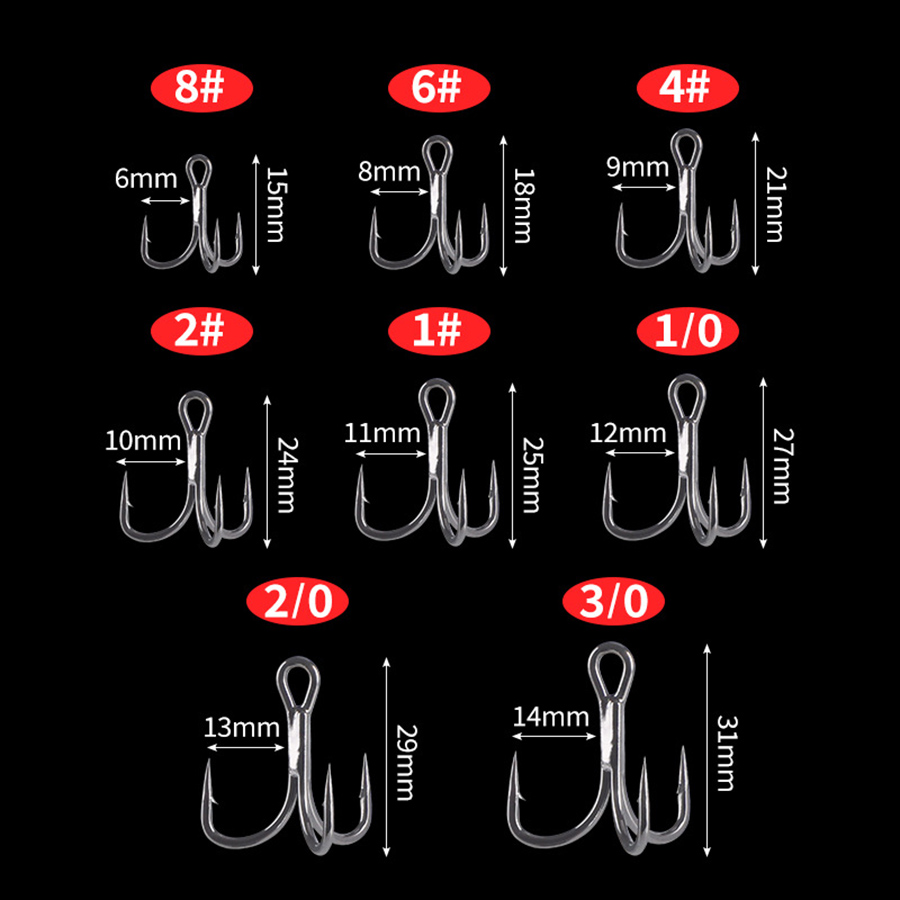 Angel-Drillinge, 6 x starker K – Fishing Hook Assortment Bewertung und Preis